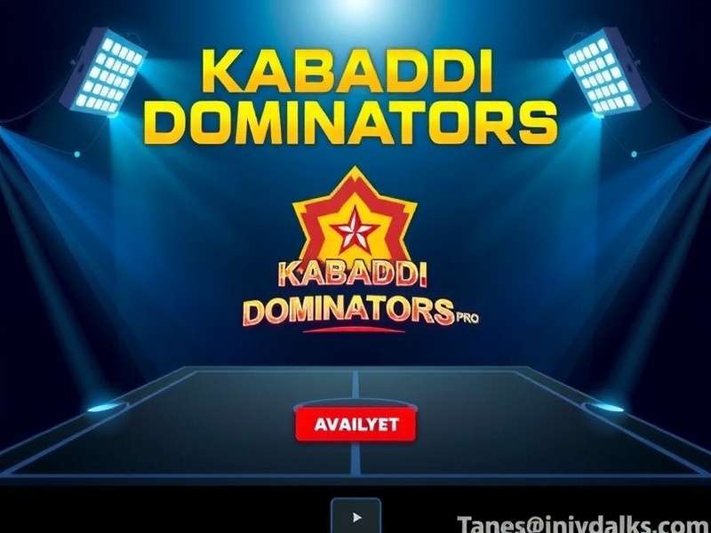 Kabaddi Dominators Pro Game Cover